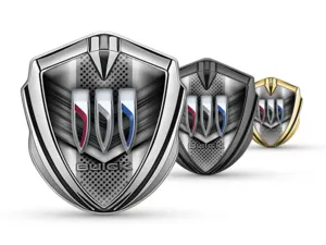 Buick Metallico Cupolato Emblema Personalizzabile Stile Forza